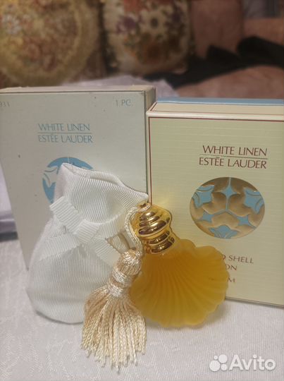 White linen Estee Lauder