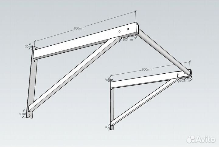 Турник настенный