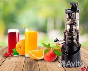 Соковыжималка электрическая Mirandi j-100 черный