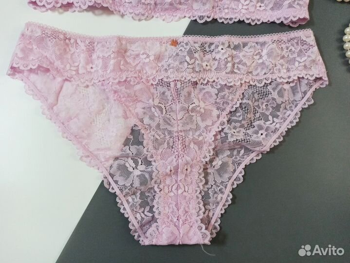 Savage X Fenty Кружевной нежный комплект 48/50