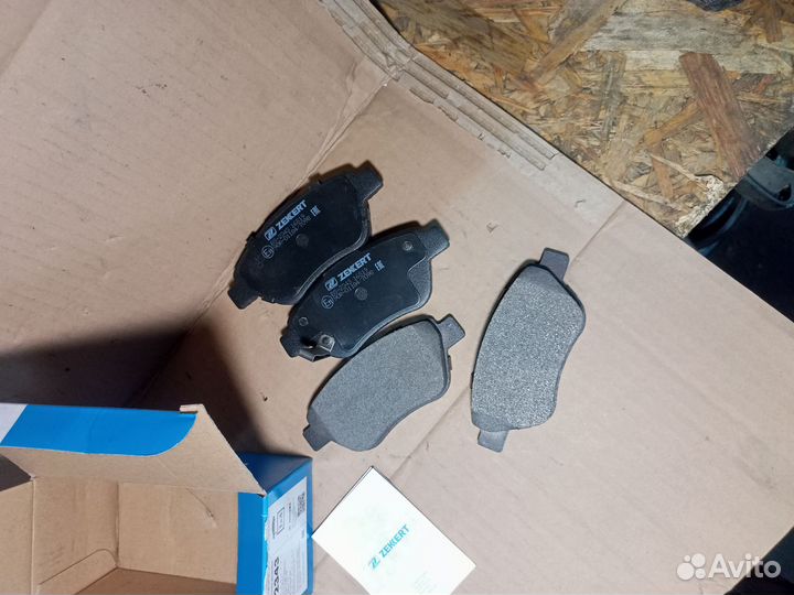 Передние колодки Fiat Doblo, Panda, Opel Adam