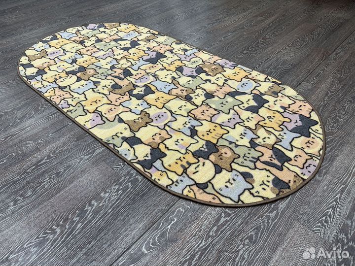 Палас 1х2 овальный новый