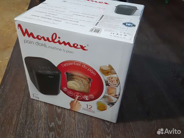 Хлебопечка moulinex новая