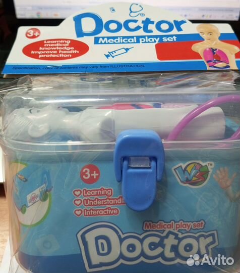 Детский набор доктора в чемодане
