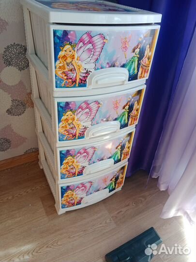Комод детский пластиковый
