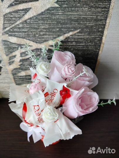 Букет в стакане