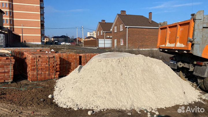 Песок карьерный сеянный