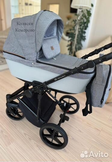 Коляска 3 в 1 Adamex Amelia