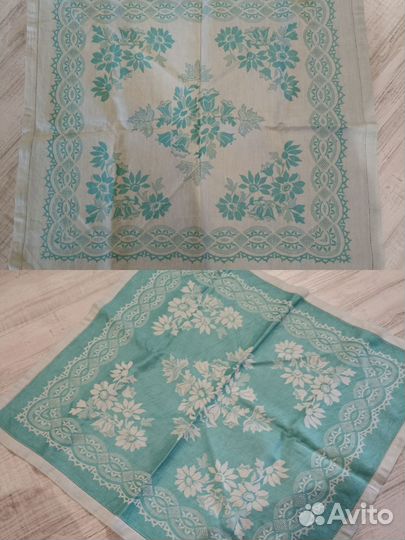 Новые скатерти, салфетки, накидки СССР