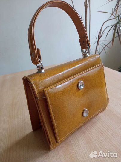 Сумка - малютка, натуральная кожа, СССР