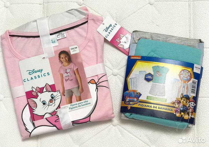 Пижама, костюм, комплект 134/140