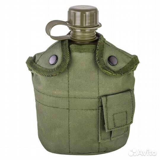 Одноквартовая фляжка с подстаканником 