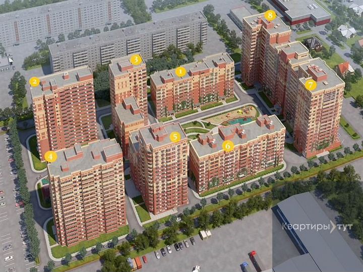 Квартира-студия, 40,5 м², 13/17 эт.