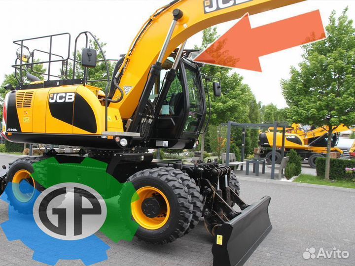 Стекло люка JCB 160 экскаватор