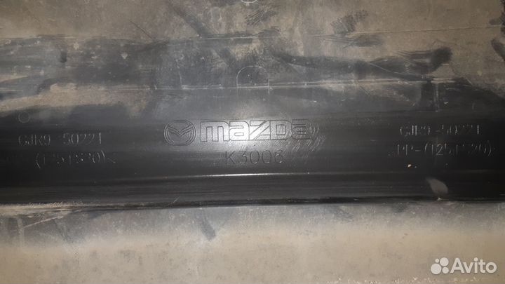 Бампер задний Мазда 6 (GJ) 12-18 г. Под парктроник