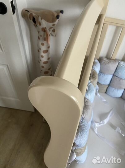 Детская кроватка с маятником И матрасом