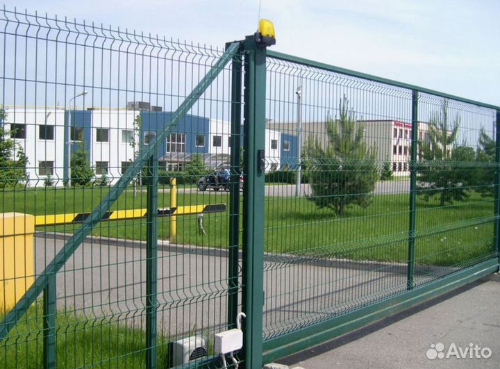 3Д сетка гиттер для забора