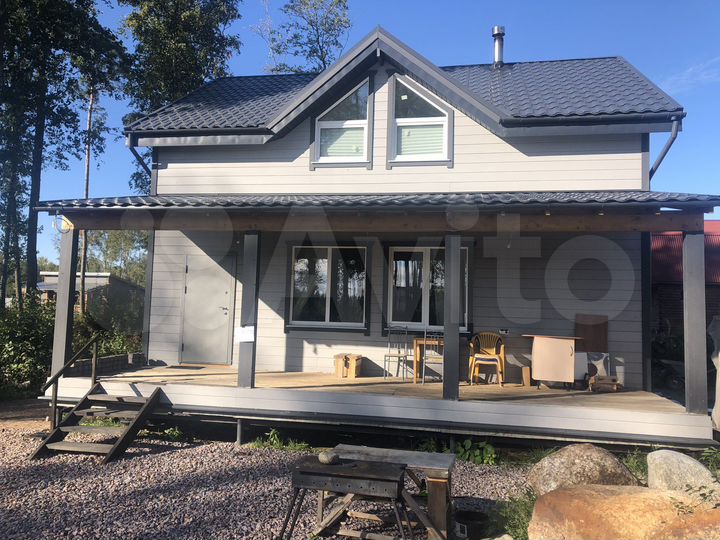 Коттедж 125 м² на участке 10 сот.