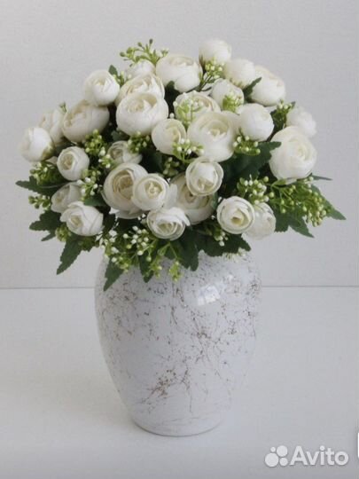 Искусственные цветы розы