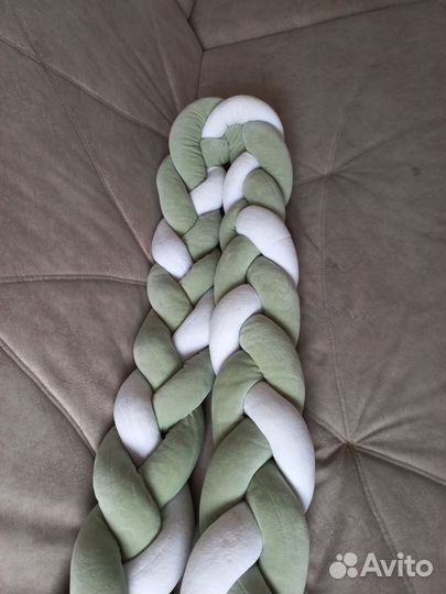 Бортик косичка