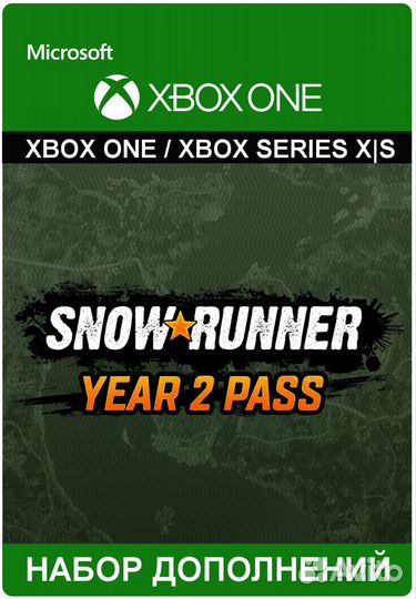 Snowrunner 2 year pass DLC Xbox One, Series Ключ