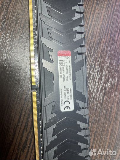 Оперативная память Kingston hyperX predator ddr4