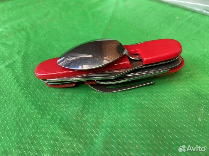 Походный набор вилка ложка нож открывашка