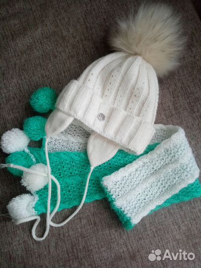Шапка детская комплектом