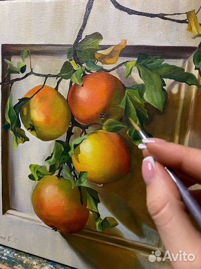 Картина маслом на холсте 