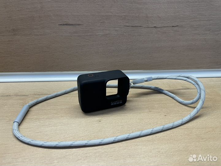 Силиконовый чехол с ремешком Черный GoPro