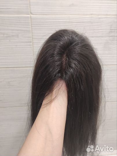 Накладка из натуральных волос, система волос