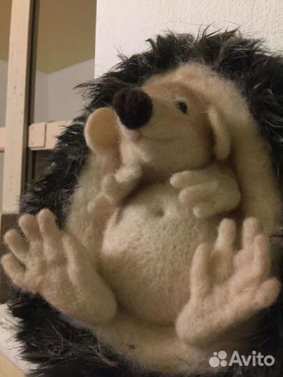 Еж из шерсти