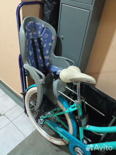 Велокресло hamax