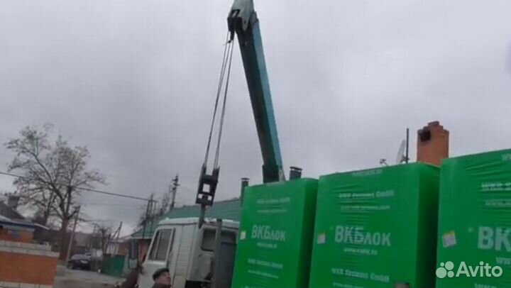 Газоблоки от произоводителя. Объём