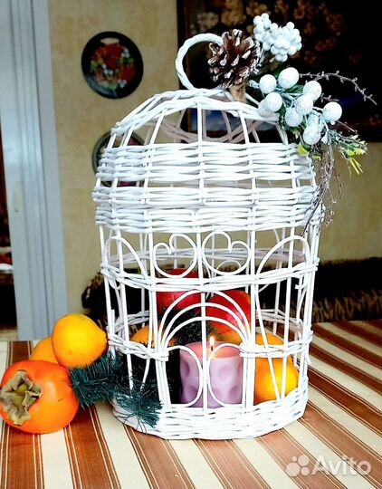 Декоративная клетка ручной работы