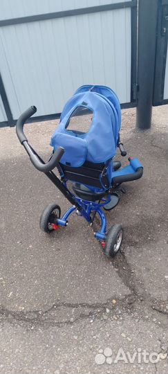 Велосипед с родительской ручкой