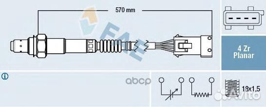 Лямбда-зонд 77240 FAE
