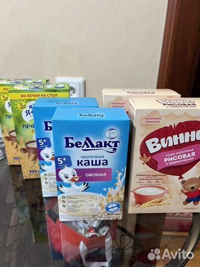 Детские каши и смесь