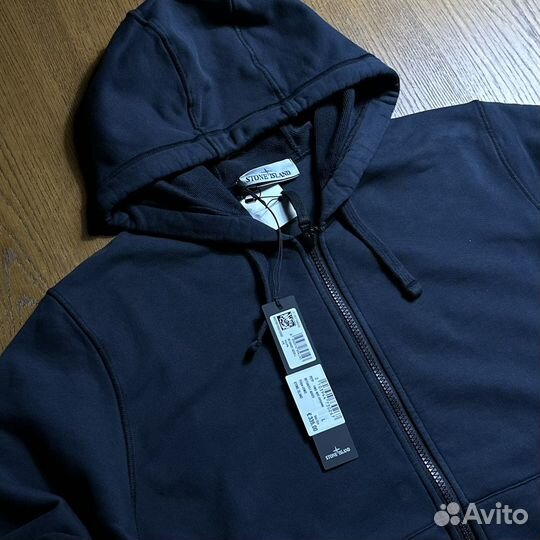 Зип худи Stone Island Dark Blue