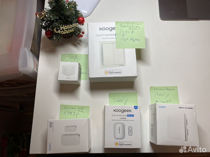 Умные датчики дверей, окон, света koogeek, aqara