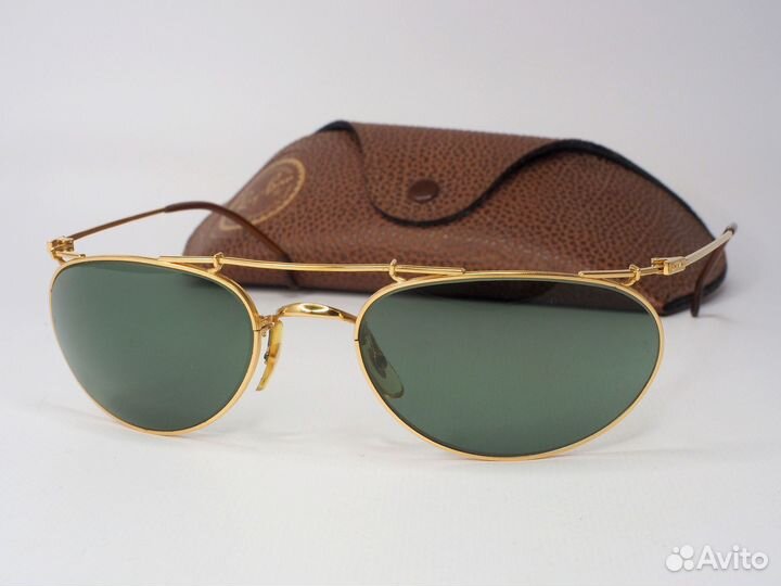 Солнцезащитные очки Ray Ban B&L deco metal винтаж