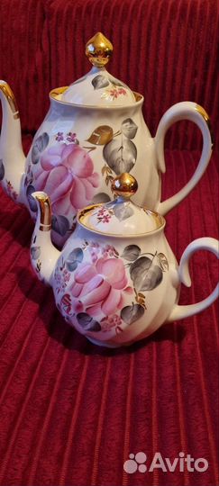 Чайник заварочный фарфоровый СССР новый
