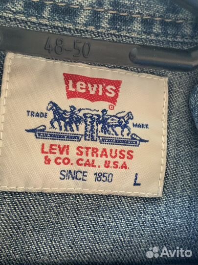 Винтажная рубашка Levis 1995 года