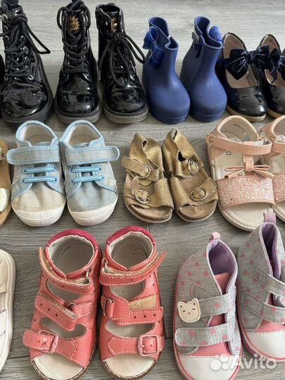 Обувь для девочки crocs. Zara,carters,vitacci