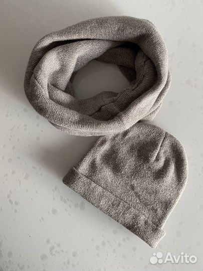 Комплект шапка и снуд