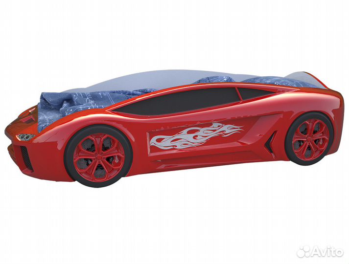 Детская кровать машина