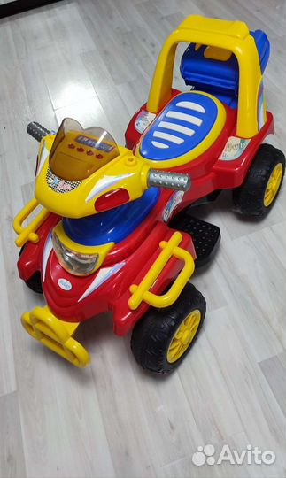 Детский квадроцикл на аккумуляторе