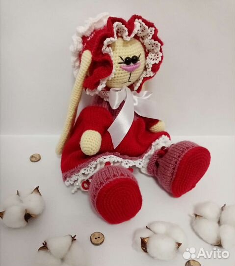 Заяц кукла тильда ручной работы