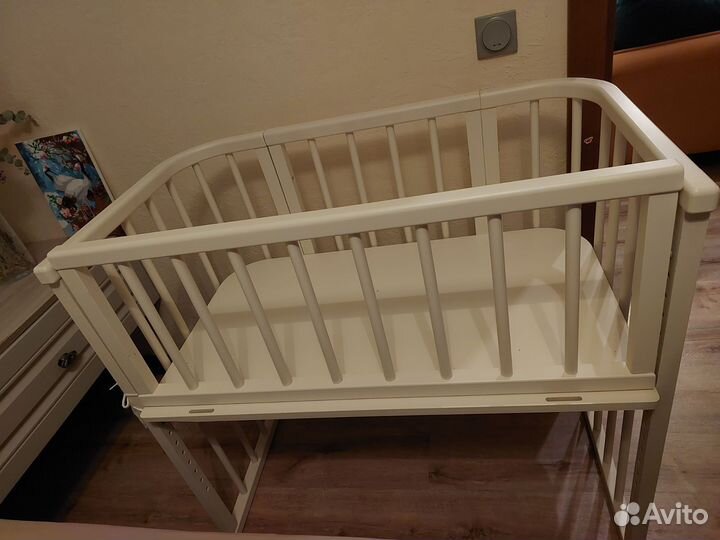 Детская кроватка приставная