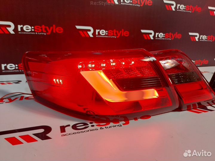 Стопы Toyota Camry 40 06-11г Красно-Черные Vland